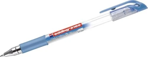 edding 2185 metallic Gelroller (Mine) blau, 10er-Pack