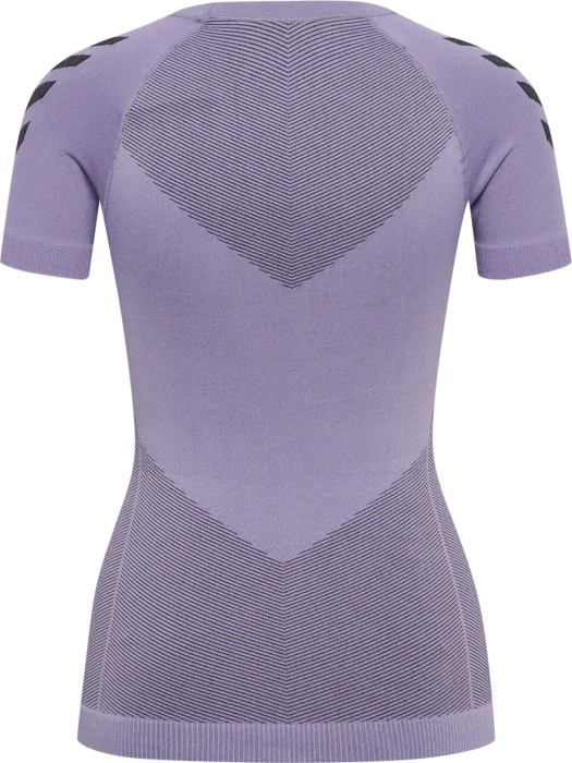 hummel Seamless Jersey Funktionsshirt kurzarm lavender melange (Damen)
