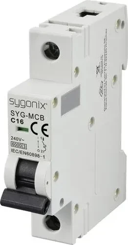 Sygonix Leitungsschutzschalter 1polig 16A 240 V/AC