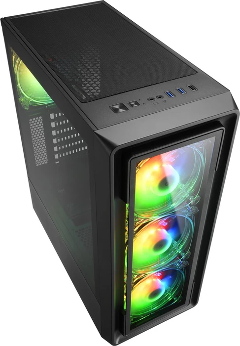 Sharkoon TK4 RGB, Glasfenster