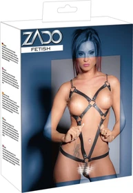 Zado Leder Ketten-Harness-Set