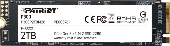 Patriot P300 SSD, M.2