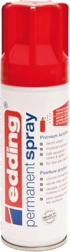 edding 5200 Permanentspray Premium-Acryllack RAL 3020 verkehrsrot matt, 200ml