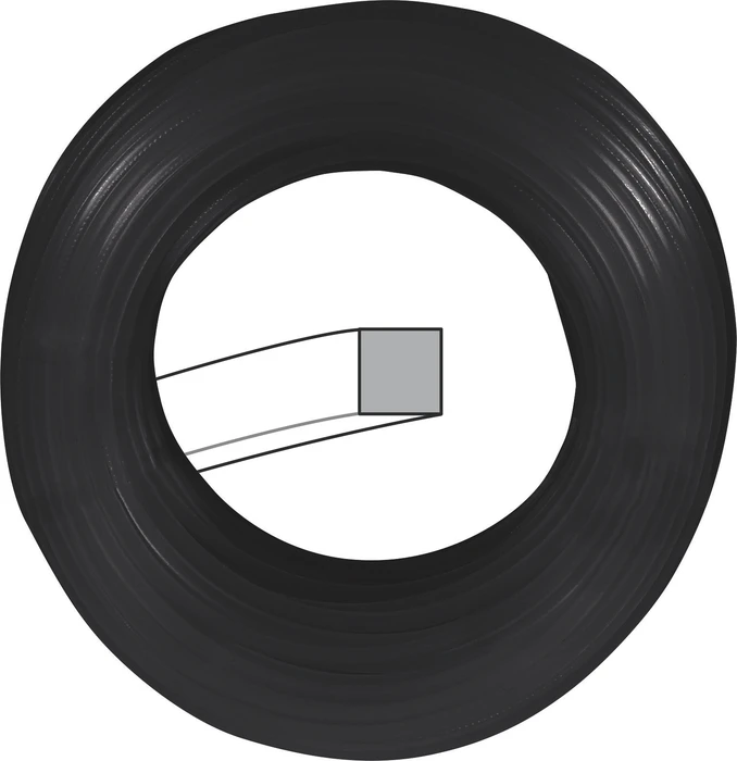 Einhell super cut line 2.4 Trimmerfaden für Rasentrimmer, 2.4mm/15m
