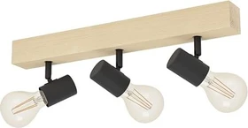 Eglo Townshend 3 Spot 3-flammig braun/schwarz