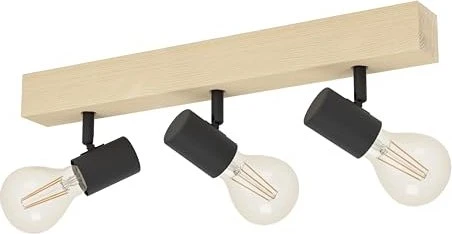 Eglo Townshend 3 Spot 3-flammig braun/schwarz