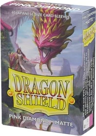 Dragon Shield Matte Sleeves Japanese pink diamond, 60 Stück
