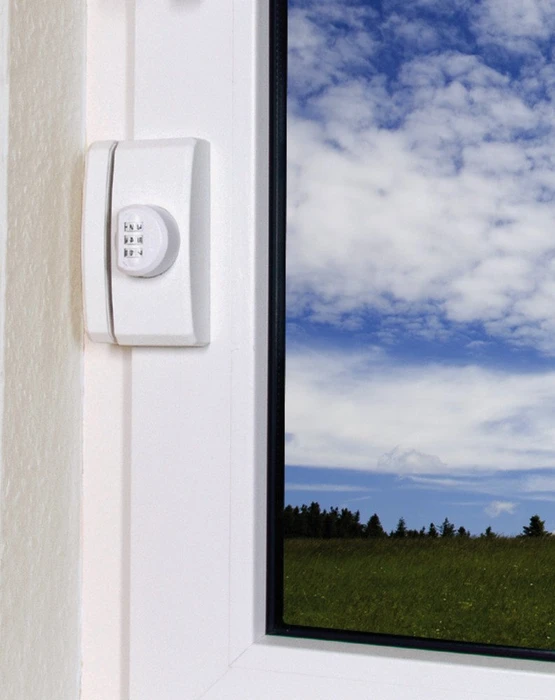 ABUS FTS106 W weiß, Fenster-Zahlenschloss