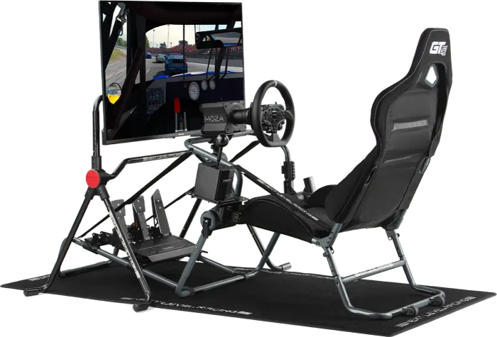 Next Level Racing GT Lite Pro Carbon Grey Edition, faltbares Simulator Cockpit