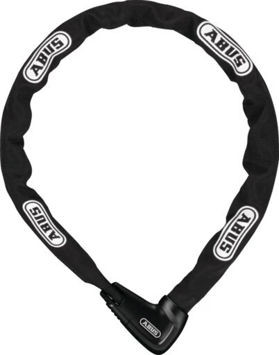 ABUS Steel-O-Chain 9809/110 Kettenschloss, Schlüssel schwarz