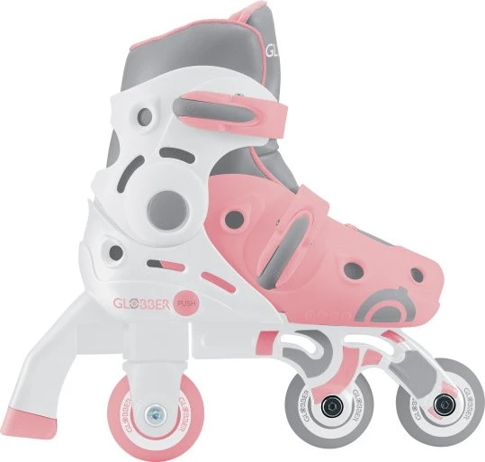 Globber Learning 2in1 Inline-Skate pale pink