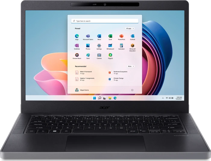 Acer TravelMate B5 TMB514-31-P2JP, schwarz, N200, 4GB RAM, 128GB SSD, DE, EDU
