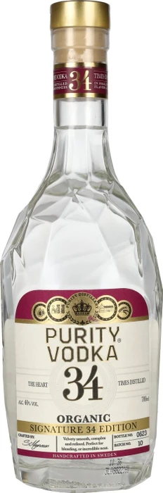 Purity Purity Vodka 34 Flavored Organic Signature 34 Edition 700ml