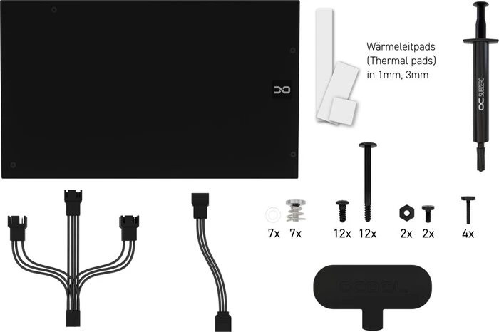 Alphacool Eiswolf 2 AiO 360mm RTX 4090 Strix/TUF mit Backplate