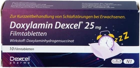 Doxylamin Dexcel 25mg Filmtabletten, 10 Stück