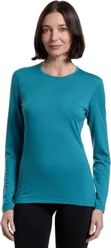 Icebreaker Merino 200 Oasis Crewe Funktionsshirt langarm topaz (Damen)