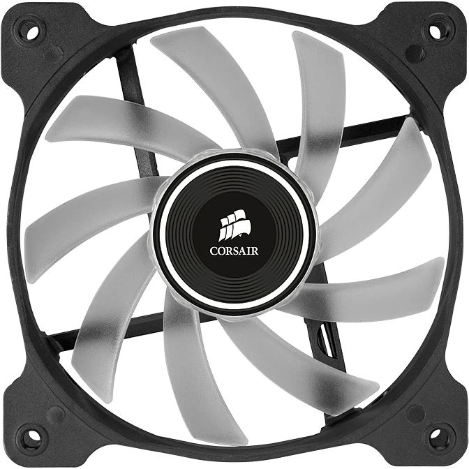 Corsair Air Series AF120 LED Red Quiet Edition, 120mm, 2er-Pack