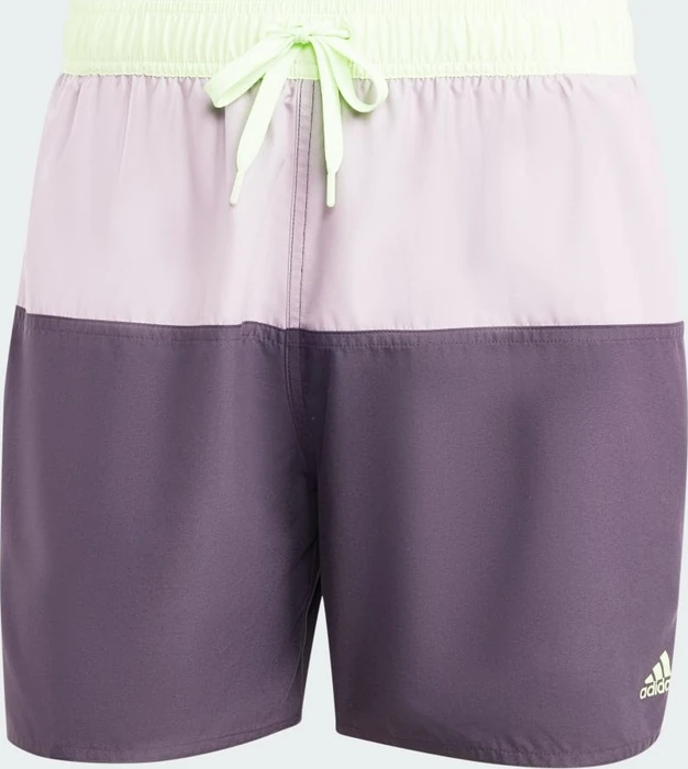adidas Colorblock CLX Badeshorts aurora black/green spark (Herren)