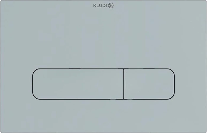 Kludi Betätigungsplatte eckig 236x152mm matt light blue
