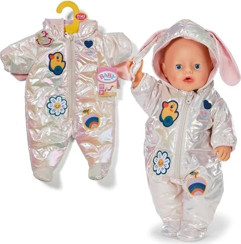 Zapf creation BABY born Mode - Schneeanzug Creme 43cm