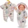 Zapf creation BABY born Mode - Schneeanzug Creme 43cm (838174)