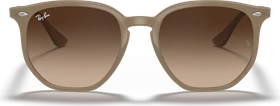 Ray-Ban RB4306 54mm beige/brown gradient