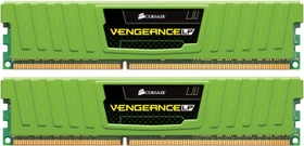 Corsair Vengeance LP grün UDIMM 8GB Kit, DDR3-1600, CL9-9-9-24