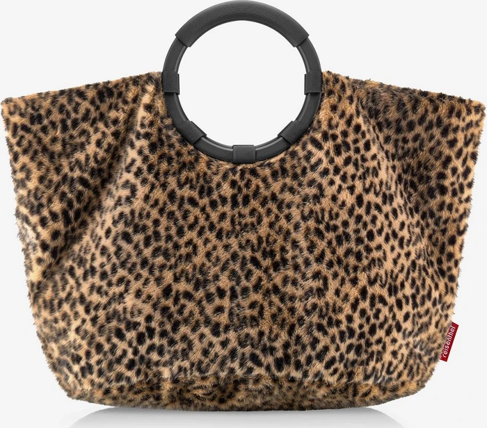 Reisenthel loopbag hobo Handtasche leo fake fur