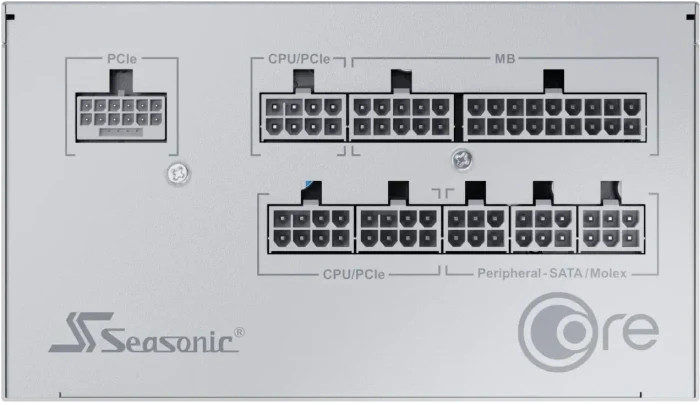 Seasonic Core GX White ATX 3 (2024) GX-850 850W, ATX 3.1