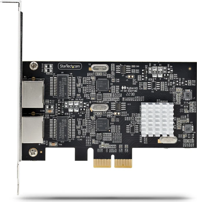 StarTech 2.5G LAN-Adapter, 2x RJ-45, PCIe 3.0 x2