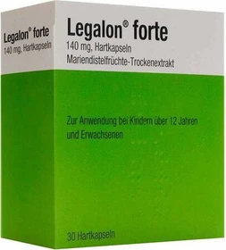 axicorp Pharma Legalon forte Hartkapseln, 30 Stück