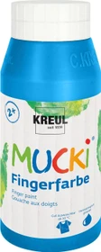 Kreul Mucki Fingerfarbe, blau, 750ml