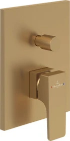 Villeroy & Boch Architectura Square Unterputz Einhebel-Armatur brushed gold