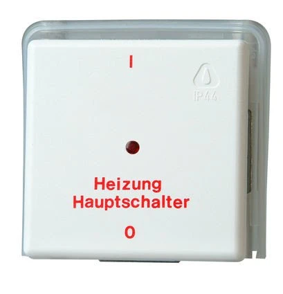 Kopp UP-Standard Heizungshauptschalter, arktisweiß (627302086)