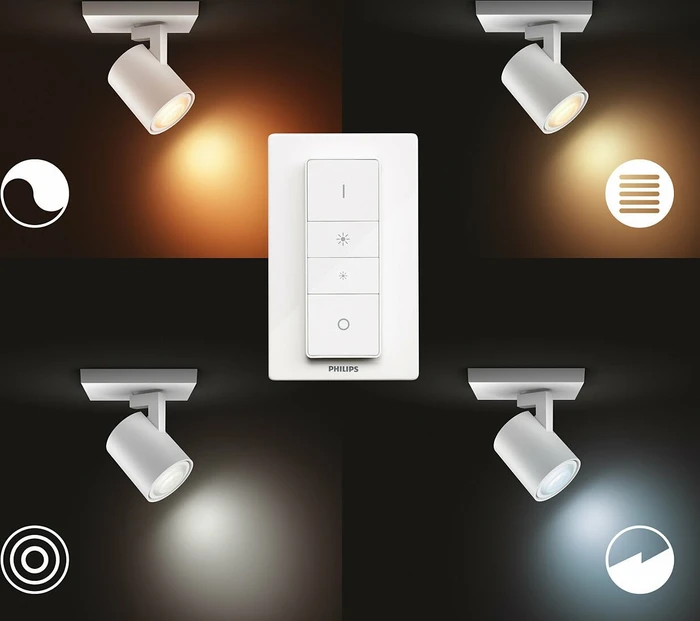 Philips Hue White Ambiance Runner Spot 1-flammig weiß