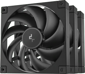 DeepCool FD14, schwarz, 140mm, 3er-Pack