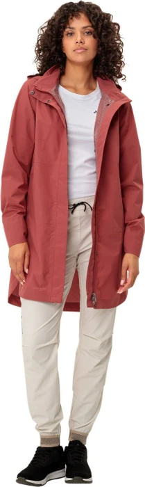 Vaude Mineo Funktionsmantel brick (Damen)