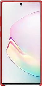 Samsung Silicone Cover für Galaxy Note 10+ rot