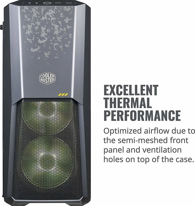 Cooler Master MasterBox MB500 TUF Gaming Edition, Glasfenster