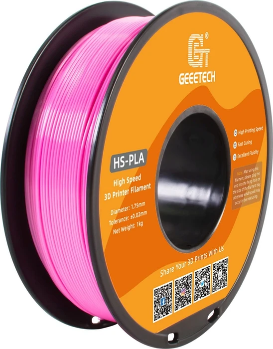 Geeetech HS-PLA, rosa, Spule, 1.75mm, 1.00kg