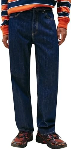 Tommy Hilfiger Sonny Regular Tapered Leg mit Stone-Wash Jeans denim dark (Herren)
