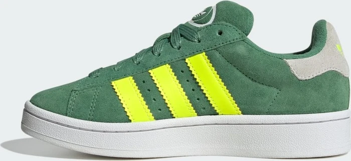 adidas Campus 00s preloved green/solar yellow/cloud white (Junior)