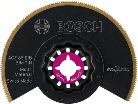 Bosch Professional ACZ85EIB SL BIM-TiN Segmentsägeblatt, 85mm, 1 Stück