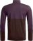 Ortovox 185 Rock'n'Wool Zip Neck Funktionsshirt langarm dark wild berry (Herren) Vorschaubild