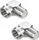 PerfectHD 2x SAT F-Winkeladapter 90° (PHD-11390)