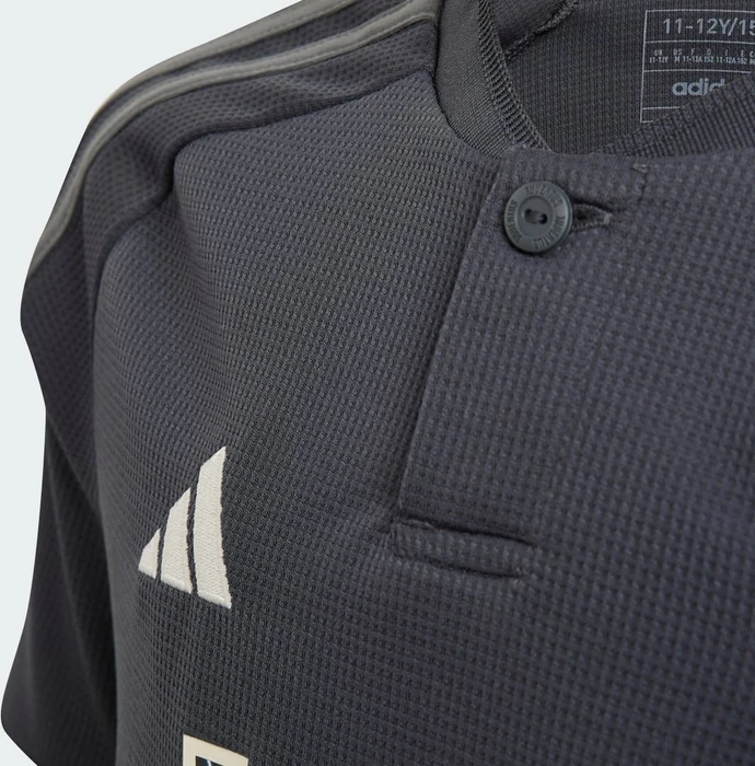adidas Juventus Turin 2023/2024 Ausweichtrikot carbon/cream white (Junior)