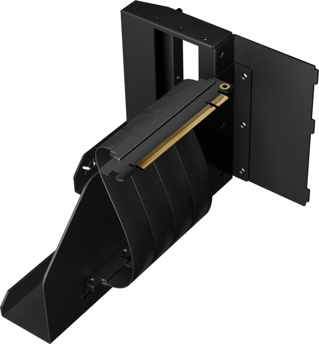 APNX Vertical GPU Holder Kit 2, für APNX V1, gewinkelt, PCIe 5.0, 145mm, schwarz