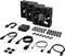 Corsair iCUE LINK RX120 Max Starter Kit, schwarz, LED-Steuerung, 120mm, 3er-Pack Vorschaubild
