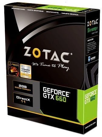 Zotac GeForce GTX 660 Synergy, 2GB GDDR5, 2x DVI, HDMI, DP