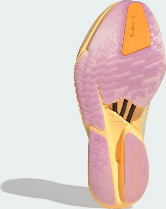 adidas Adizero Adios Pro 4 ice tangerine/ice gold met./bliss lilac (Damen)